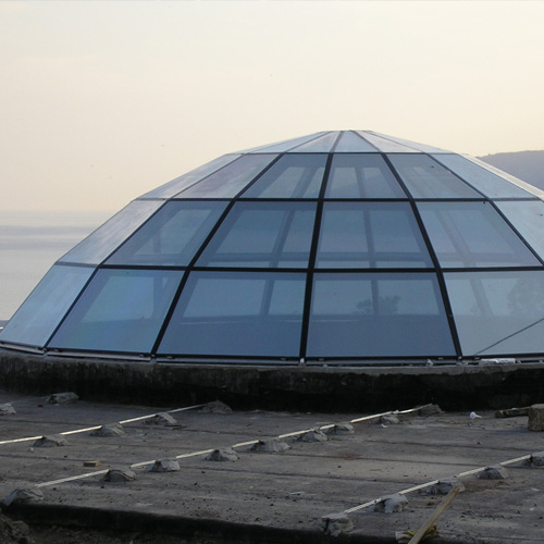 Ремонт стеклянного купола Жуковский