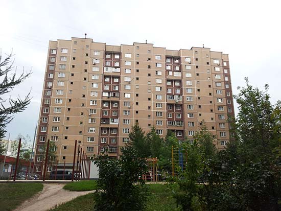 Остекление балкона в доме серии П 46 Жуковский