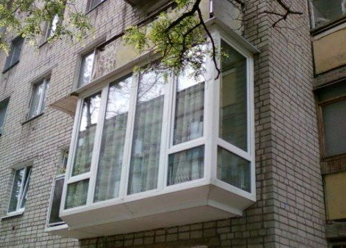 Полное остекление балкона от пола до потолка Жуковский