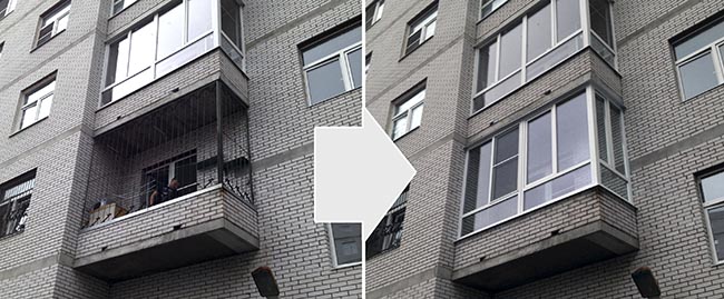 Остекление открытого балкона в Жуковский Жуковский