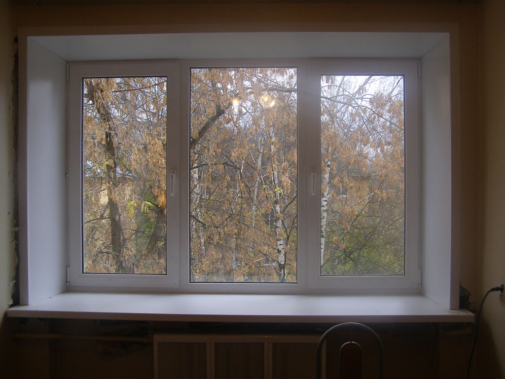 Готовые пластиковые окна для дачи и дома Жуковский